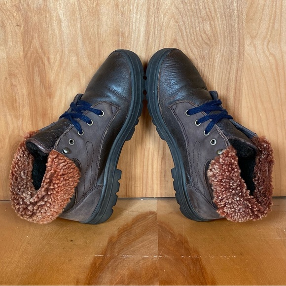 Womens 7 Ugg Romely Heritage Lace Up Boots Brown TSS0410 - Picture 5 of 8